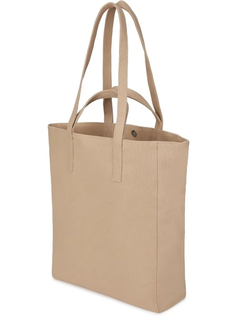 Chic Women's North-South Logo Shopper Tote Bag | Stylish Denim Look, Versatile